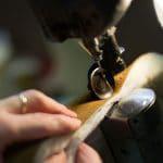 Stitching Sheepskin