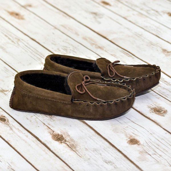 hand made sheepskin slippers