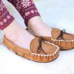 British Handmade Whiskey Luxury Somerset Sheepskin Moccasins