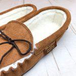 British Handmade Whiskey Luxury Somerset Sheepskin Moccasins