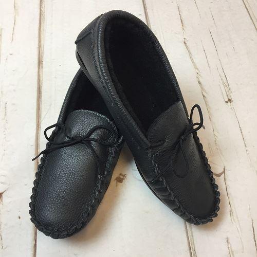 handmade leather moccasins