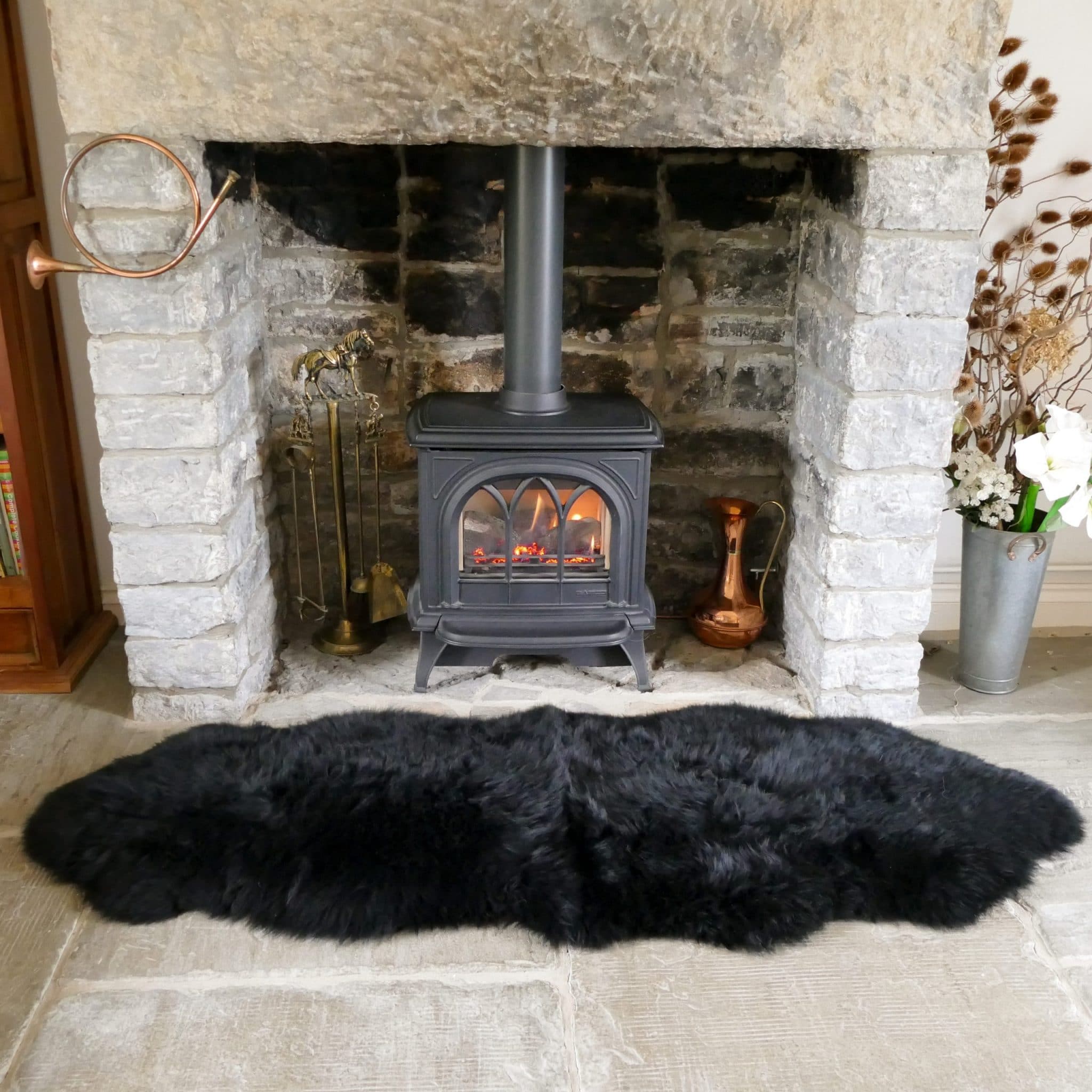 Sheepland Genuine Long Fur Sheepskin Rug Sheepskin.co.uk
