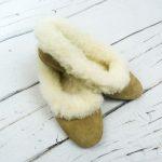 Sheepland Sheepskin Handmade British Charlotte Slippers