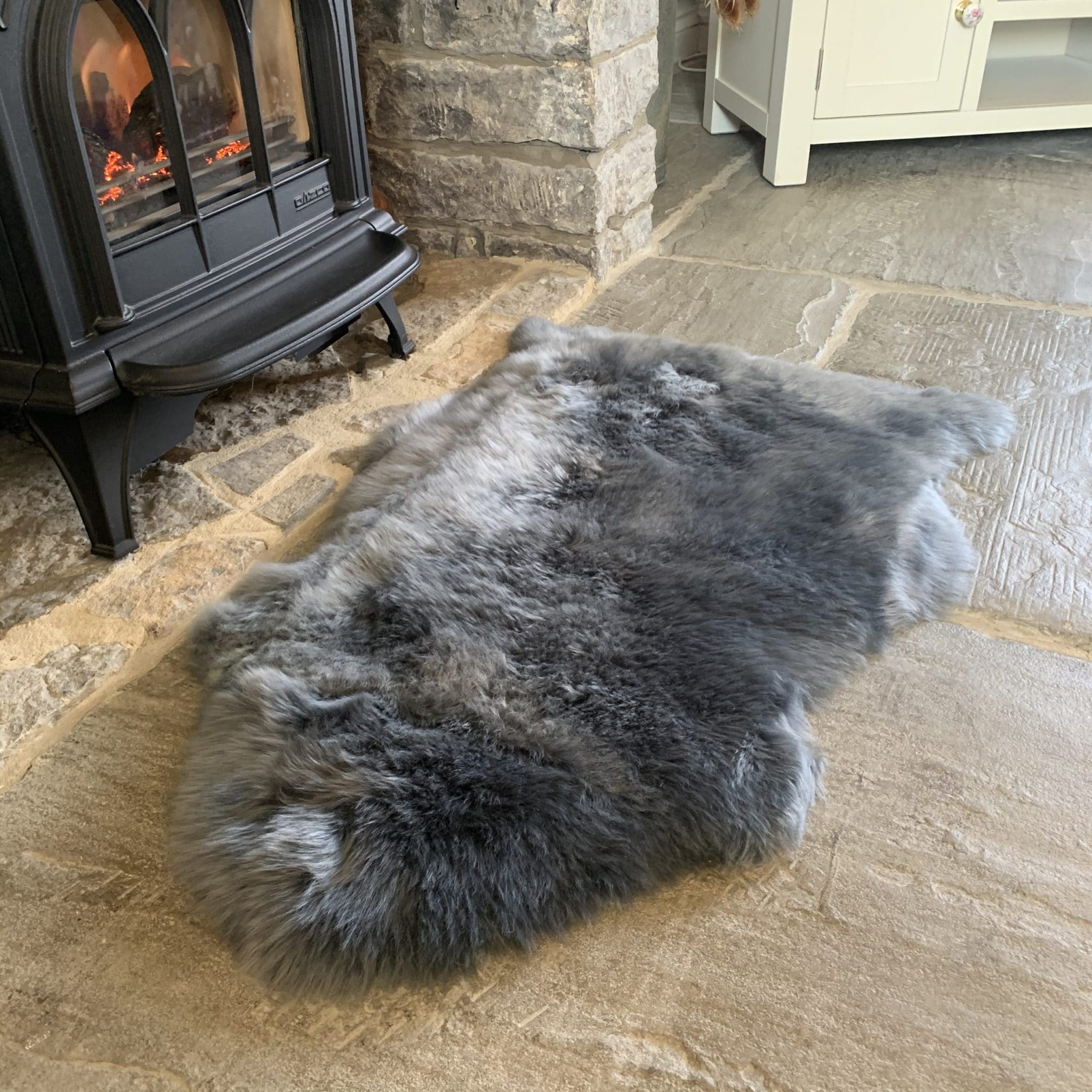Sheepland Genuine Long Fur Sheepskin Rug Sheepskin.co.uk