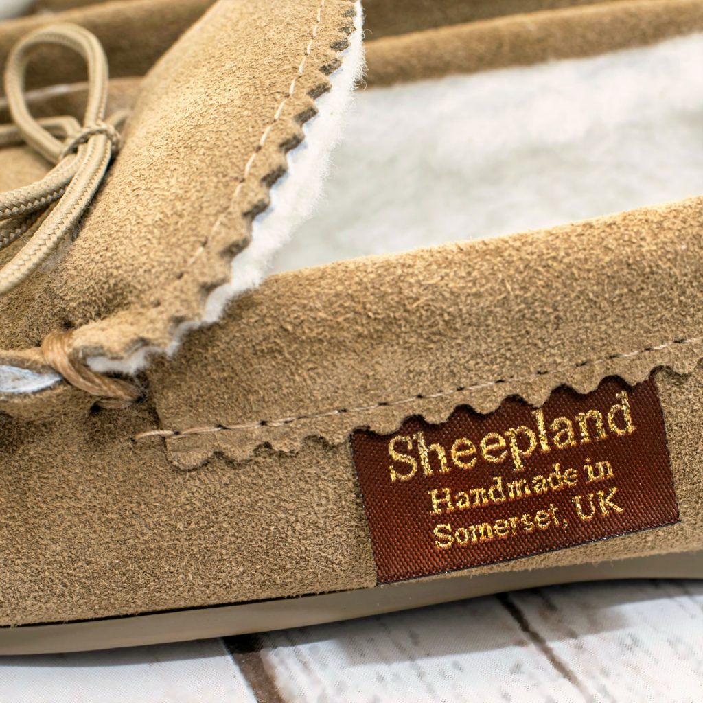 British Handmade Sahara Sheepskin Moccasins Sheepskin