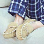 Handmade Sahara Sheepskin Moccasins