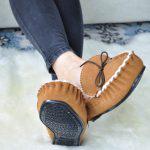 Handmade Sahara Sheepskin Moccasins