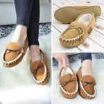 Handmade Sahara Sheepskin Moccasins