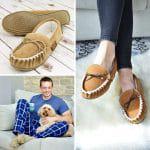 Handmade Sahara Sheepskin Moccasins