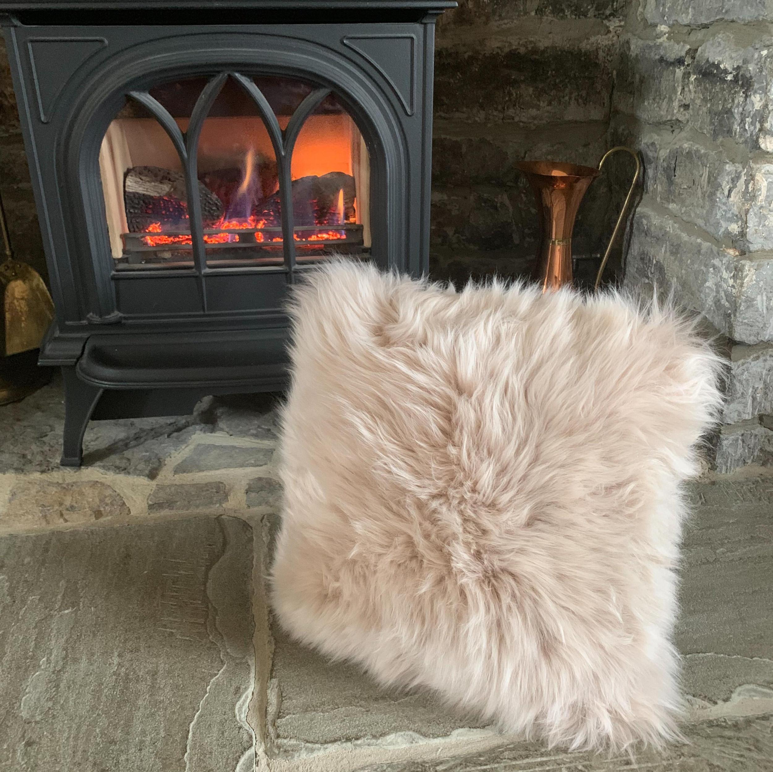 Sheepskin Cushion Cover Sheepskin.co.uk