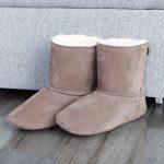 Toasty toes sheepskin slippers! Your natural alternative to man made fibres. Cool in summer and warm in winter.
