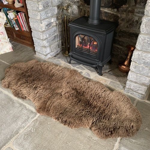 Sheepland Bespoke Large Organic Pure Sheepskin Rugs Sheepskin.co.uk