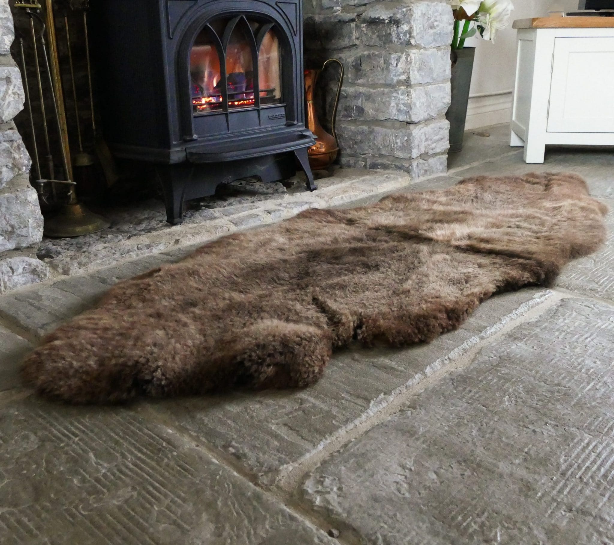 Sheepland Bespoke Large Organic Pure Sheepskin Rugs Sheepskin.co.uk