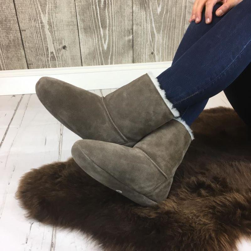 sheepskin slipper boots sale