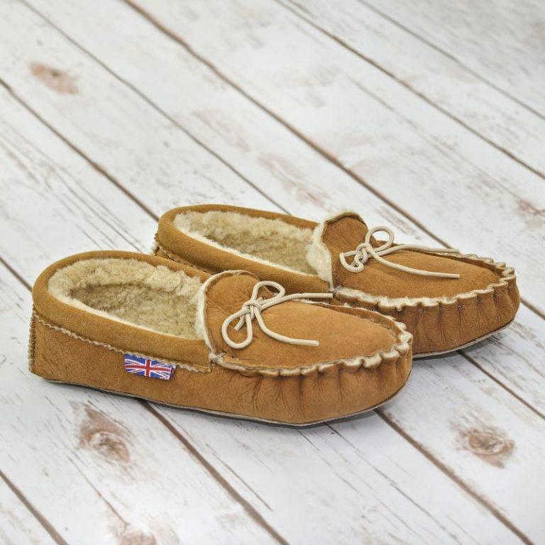 hand made sheepskin slippers
