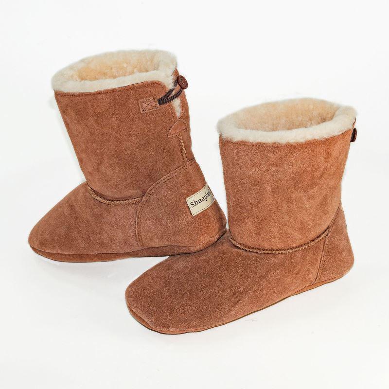 tan slipper boots