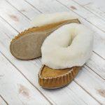Handmade in Somerset UK. These Sheepskin slippers are soft and wonderful