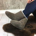 Special slippers, Sheepskin doing its job to keep the country warm. Sheepskin slippers from Sheepland