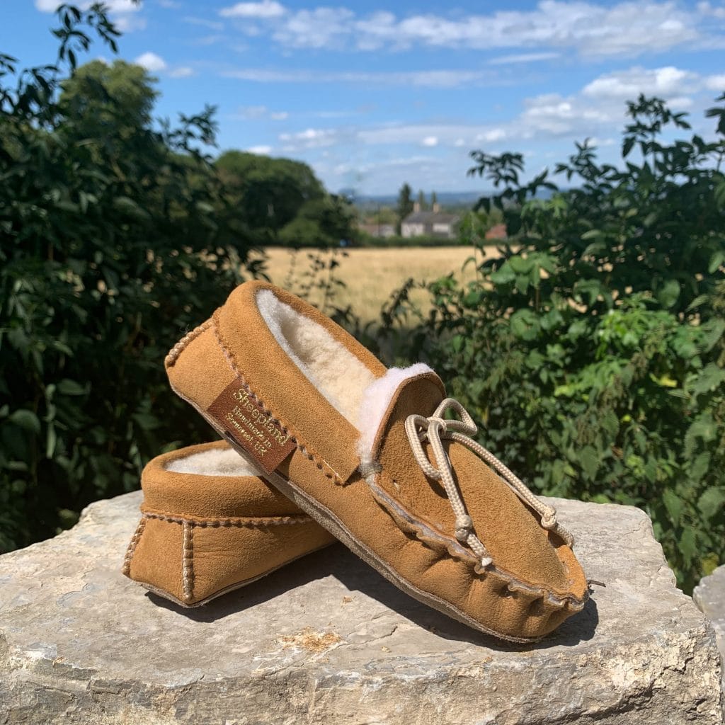 Children's moccasin slippers uk on sale