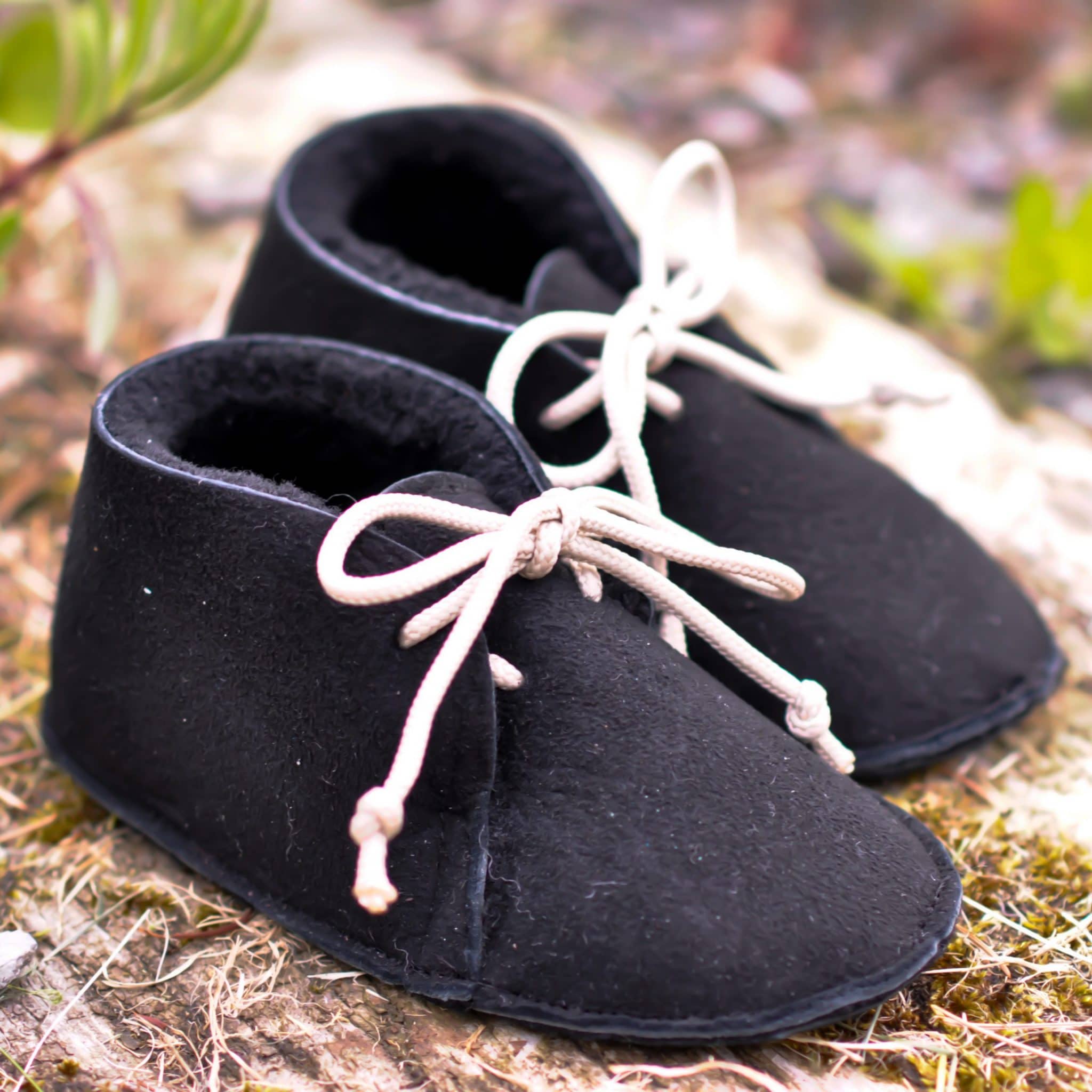 sheepskin booties