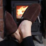 New Style – Unisex Sheepskin Chocolate Mules