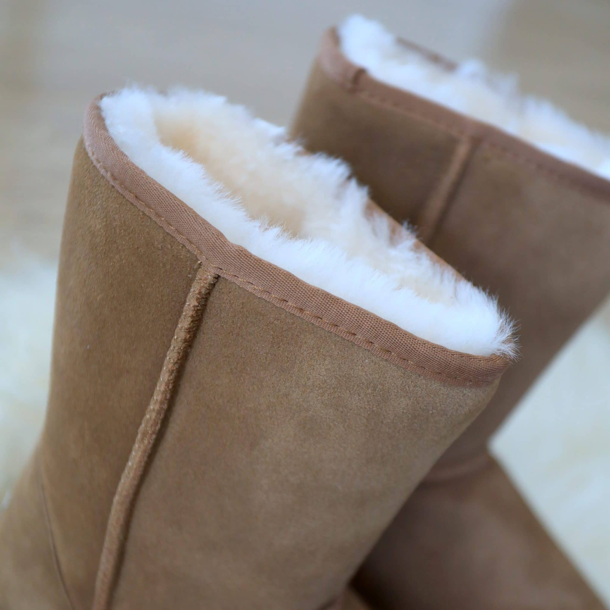 sheepskin outdoor boots