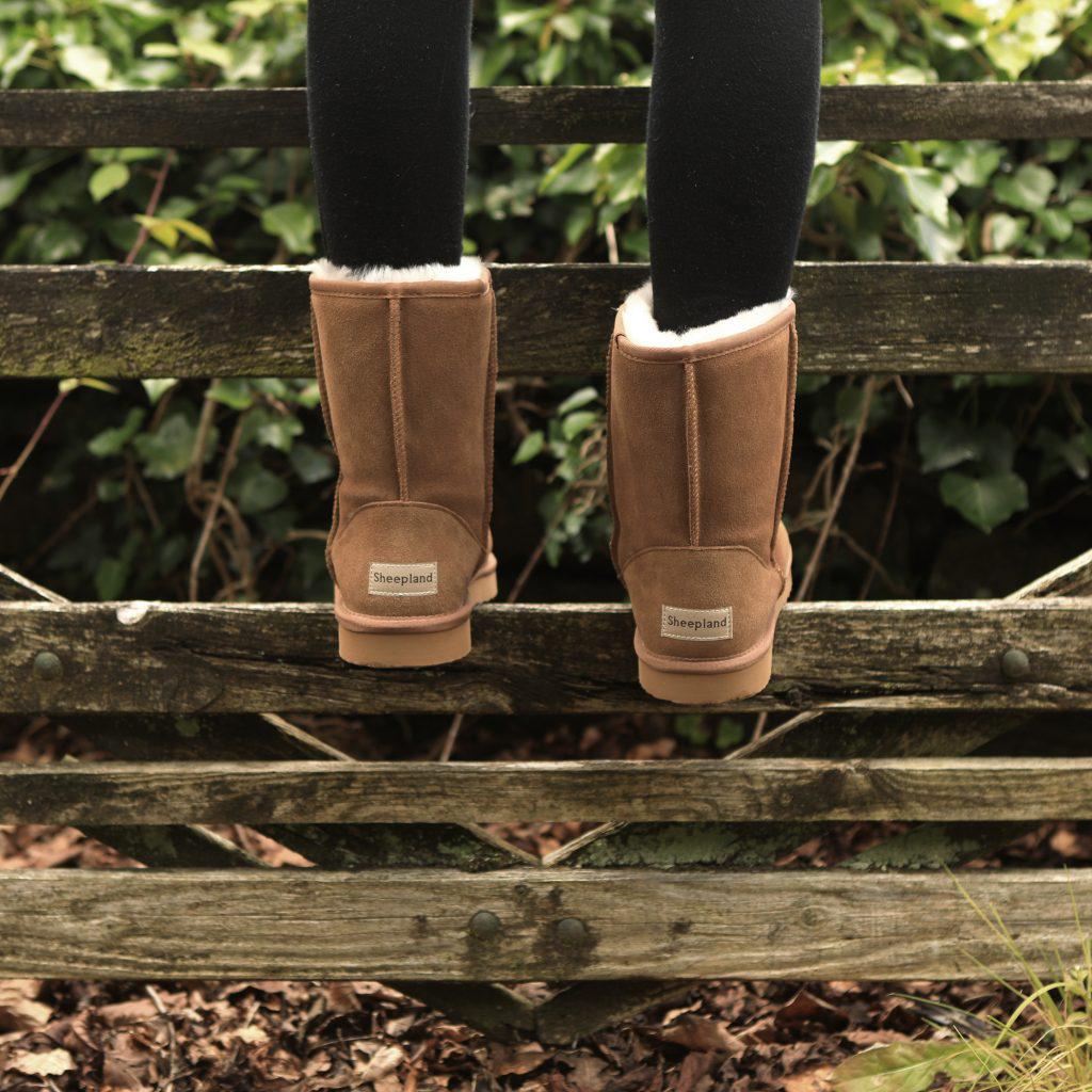 New Season Sheepland Sheepskin Outdoor Boots Sheepskin
