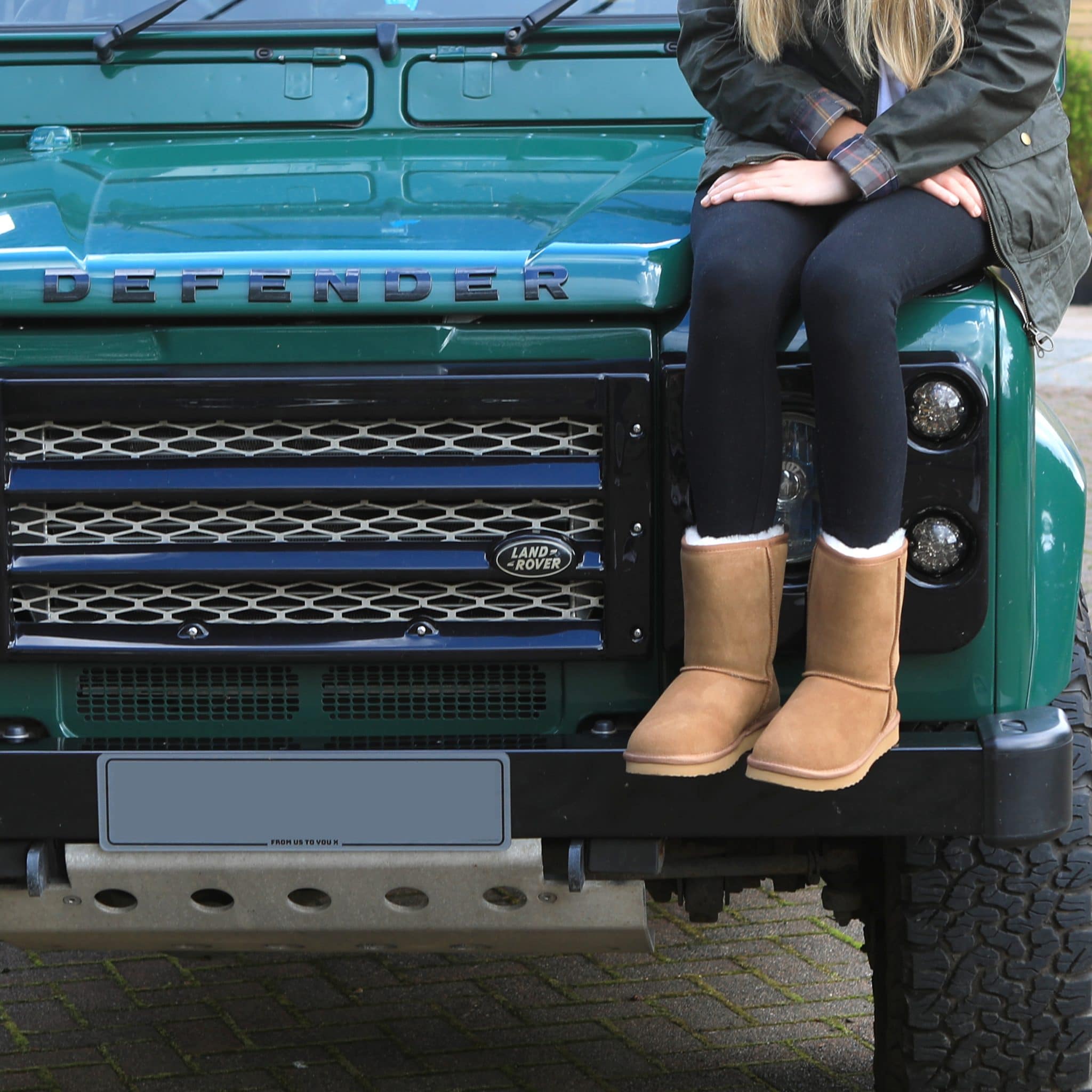 sheepskin outdoor boots