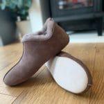 Lightweight Suede Sole on the Snugs Sheepskin Slippers