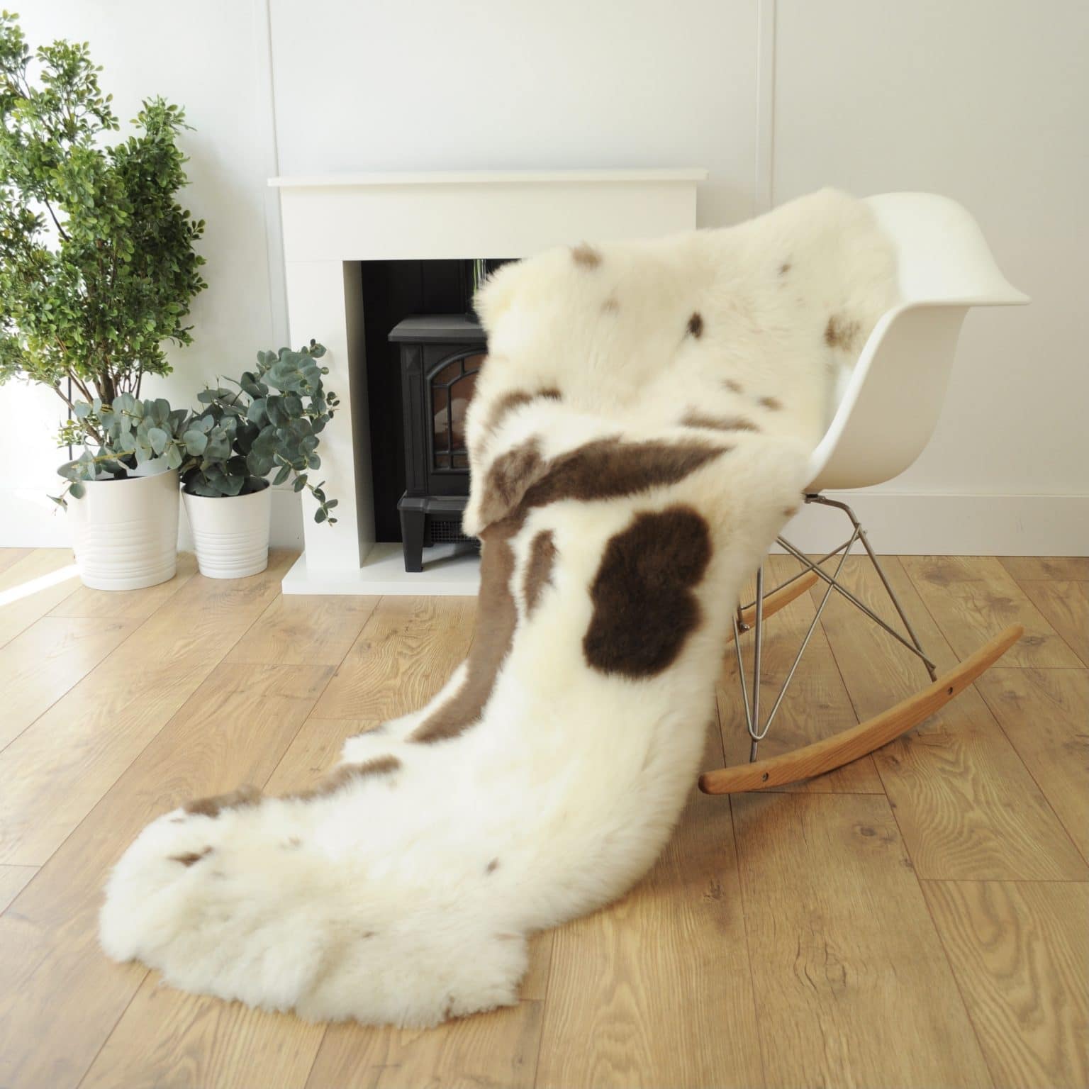 100 British Grey Herdwick Sheepskin Rugs Sheepskin.co.uk