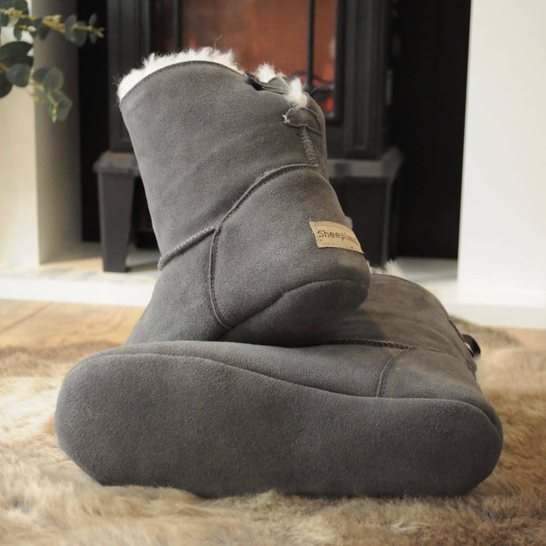 mens sheepskin slipper boots uk