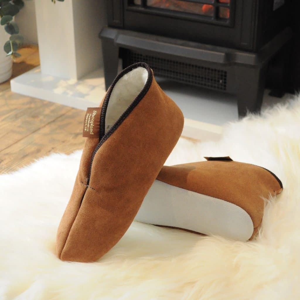 British sheepskin slippers store