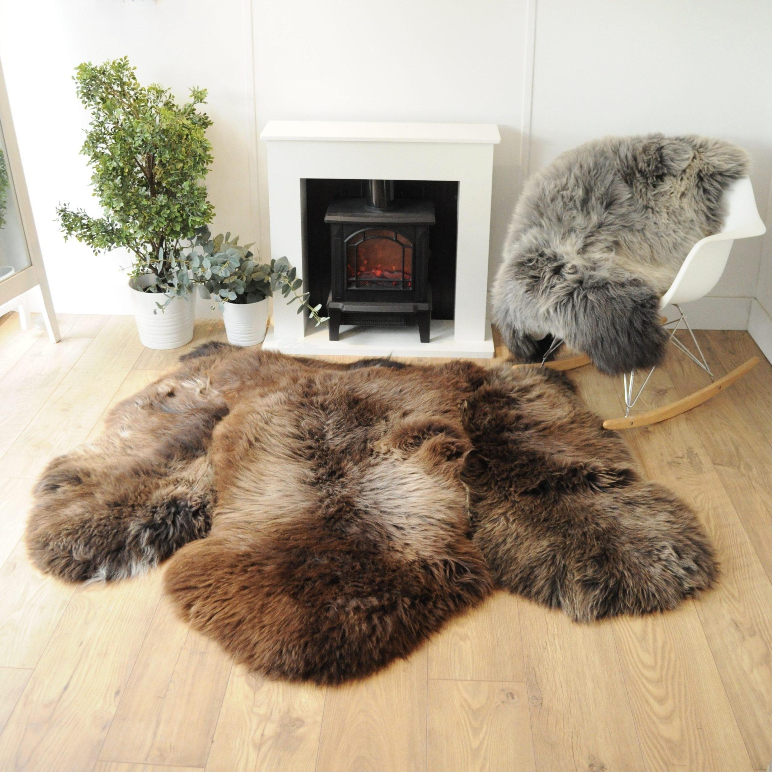 Whole Fleece Herdwick Sheepskin Rugs