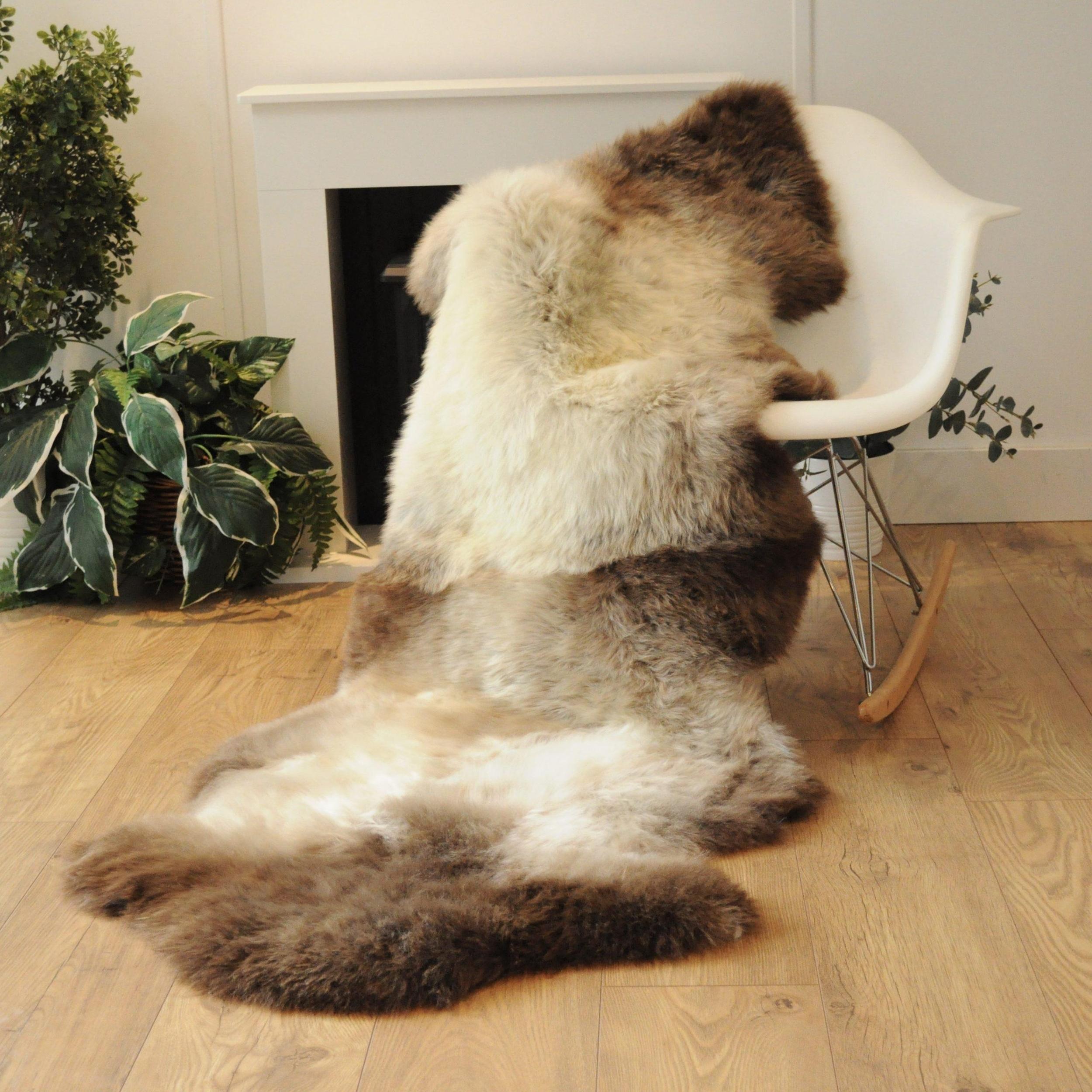 British Organic Double Sheepskin Rug - Sheepskin.co.uk British